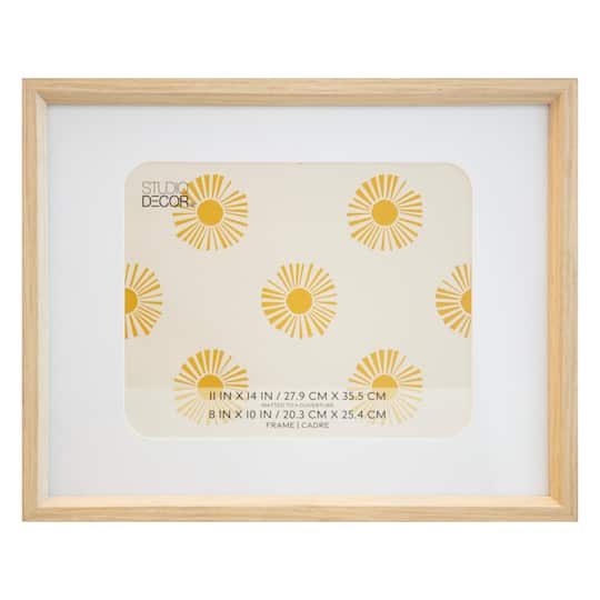 Neutral Basic Light Beige Frame with Mat by Studio Décor
